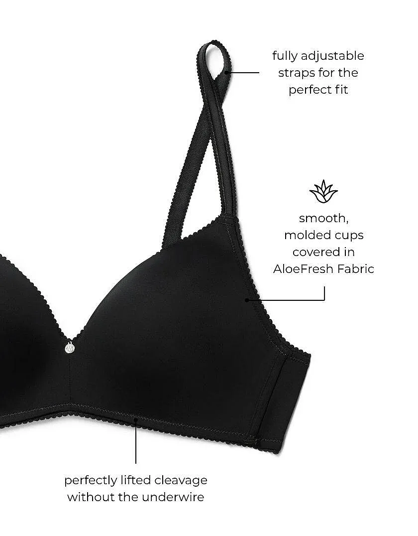 Jeanette B1 Black 2 Push Up bra bundle Still 5