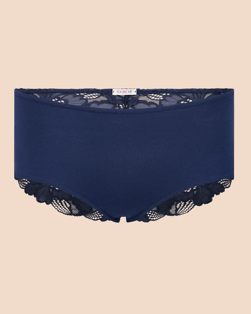 Teagan Shortie Dark Blue panty bundle Still 1