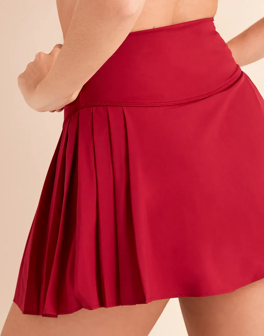 Birdie Dark Red activewear bundle Model 4