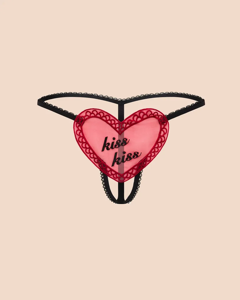 Cherysh G-String Dark Red panty bundle Still 3