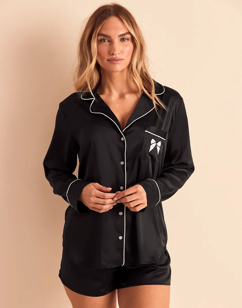 Sammie B1 Black sleepwear bundle Model 2