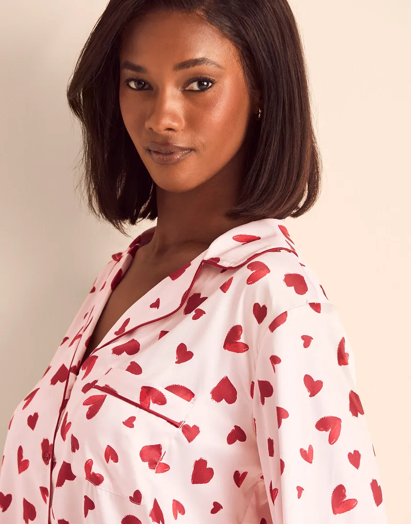 Sammie B1 Heart Pink sleepwear bundle Model 4