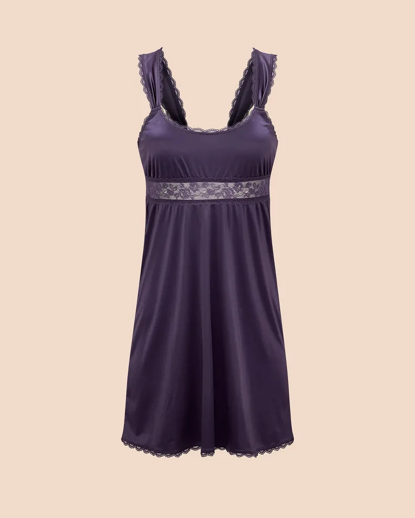 Patricia Dark Purple sleepwear bundle Still 3