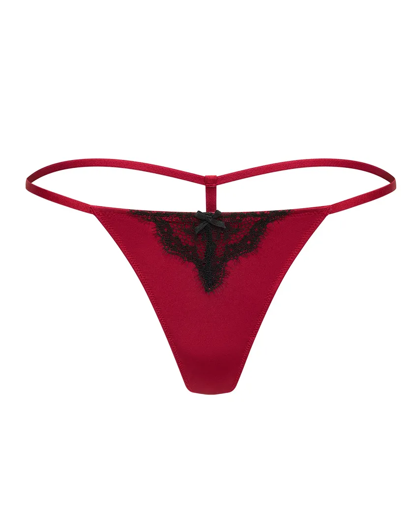 Amrenn G-String Dark Red panty bundle Still 1