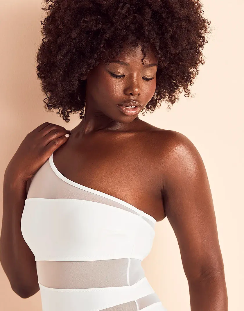 Kimora White Contour swimwear bundle Model 4