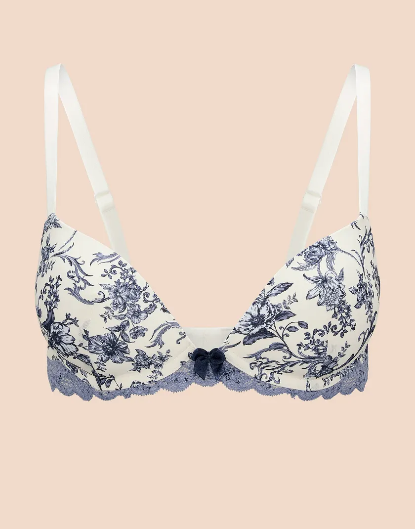 Shea Novelty Blue 2 Push Up bra bundle Still 2
