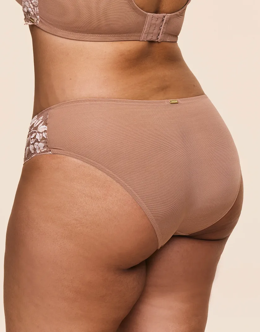 Vicky Medium Beige 3 Unlined bra bundle Model 5