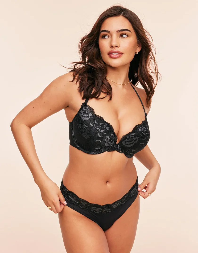 Jaya Black 2 Push Up bra bundle Model 6