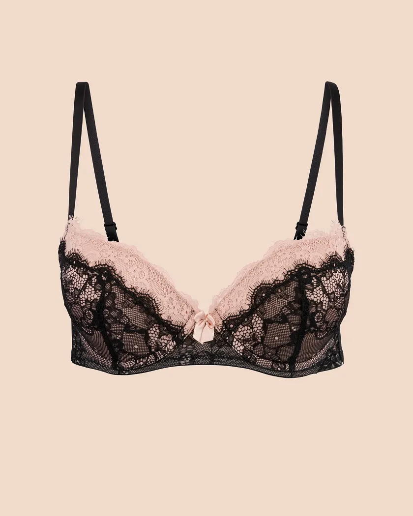 Emanuelly Black 3 Push Up bra bundle Still 2