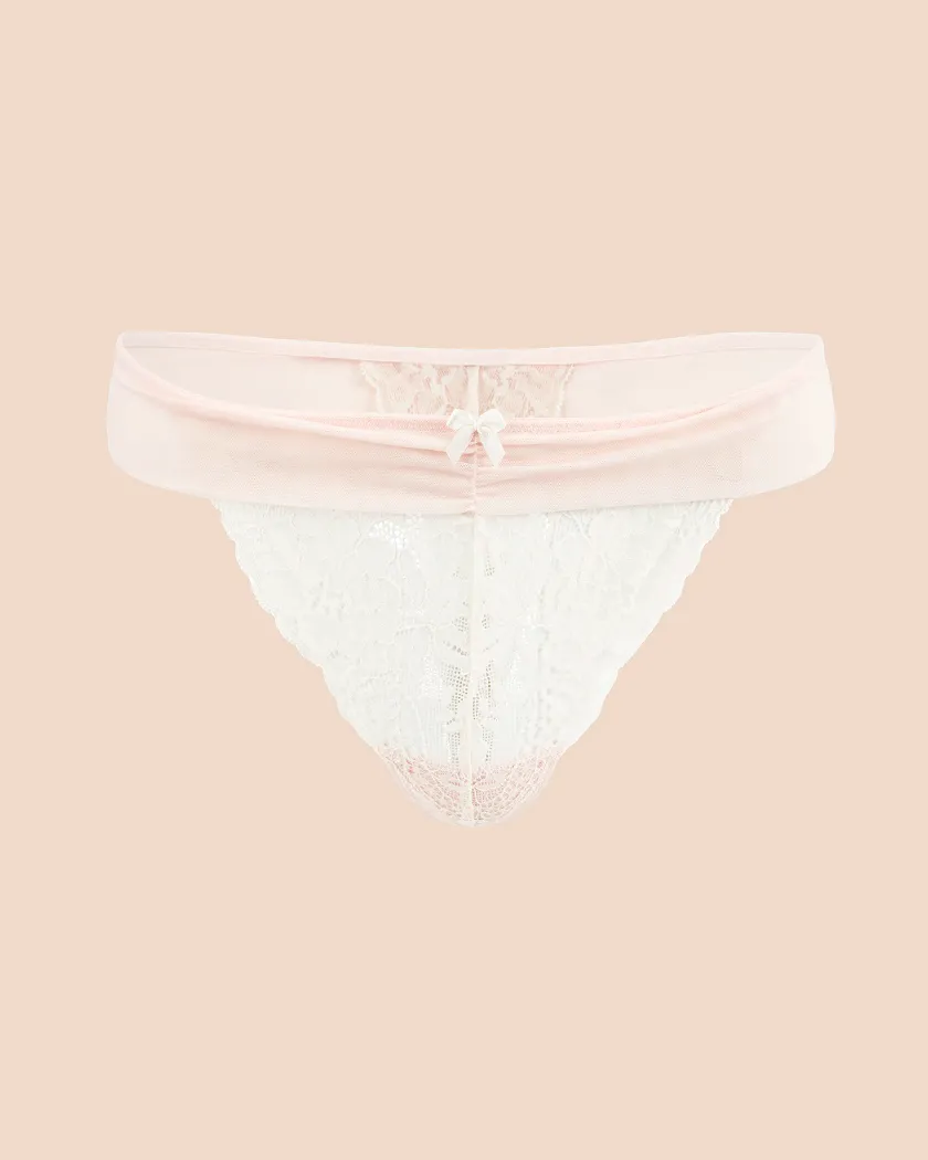 Clairabella Thong White panty bundle Still 3