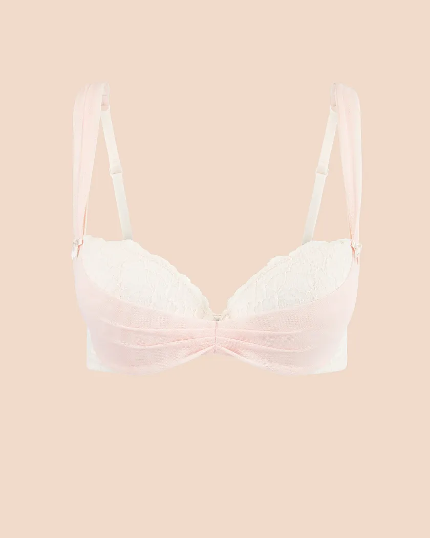 Clairabelle White 5 Push Up bra bundle Still 2