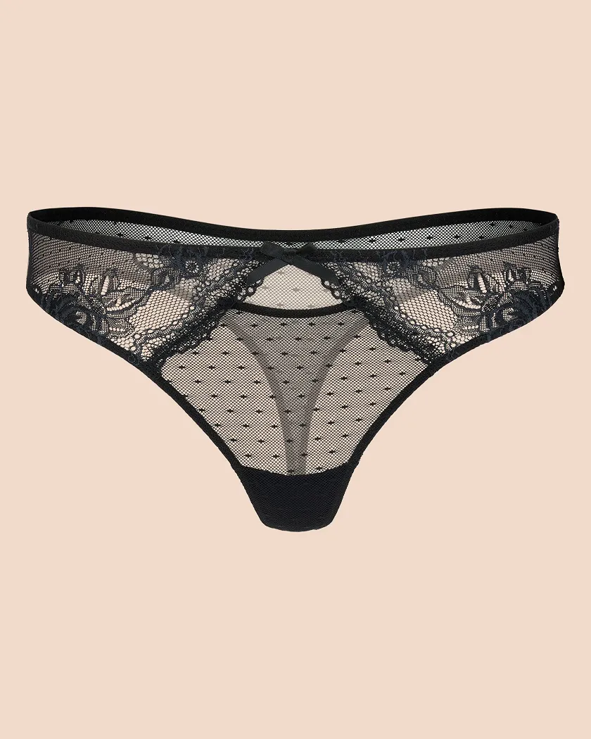 Cordelia Thong Black panty bundle Still 2