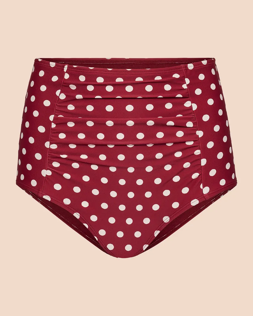 Shelby Dot Red swimwear bundle Still 2