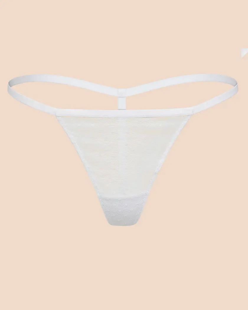 Scottie G-String White panty bundle Still 1