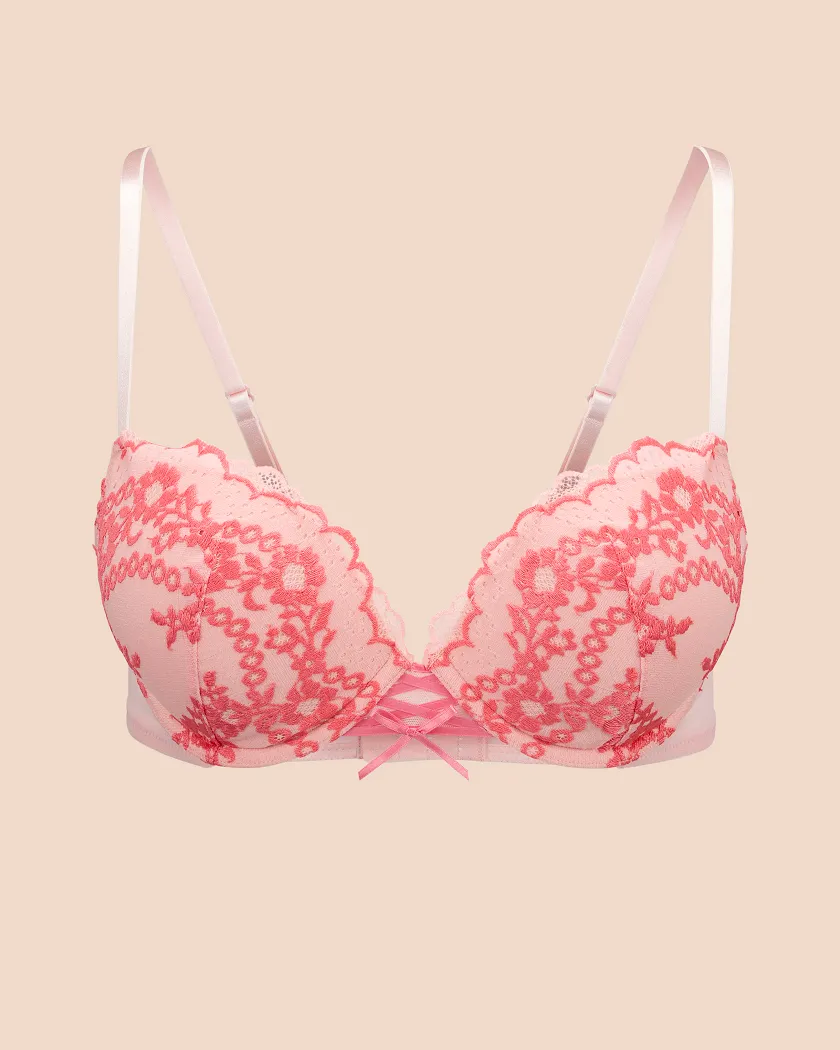 Sydnie Light Pink 2 Push Up bra bundle Still 3