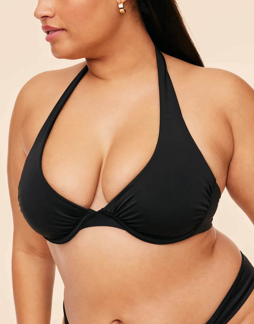 Bobbie Black 2 Lined swimwear bundle Model 2