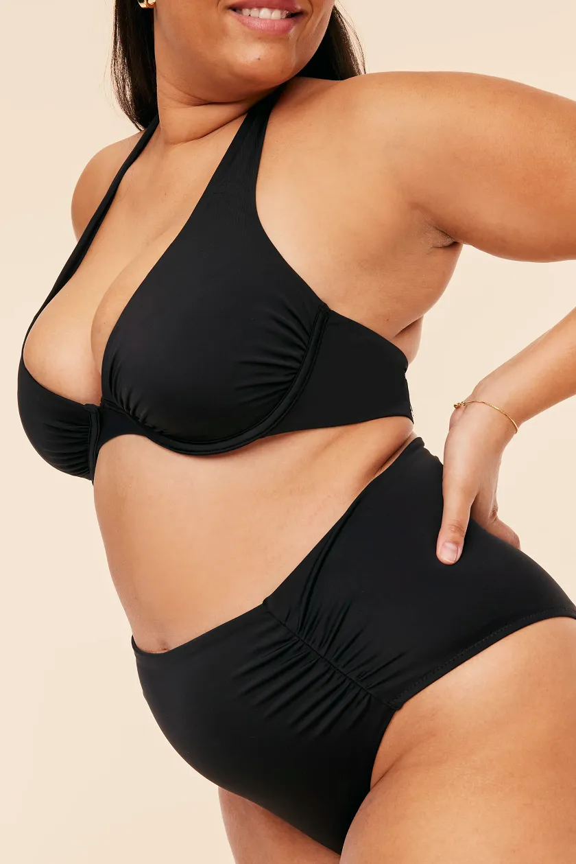 Bobbie Black 2 Lined swimwear bundle Model 7
