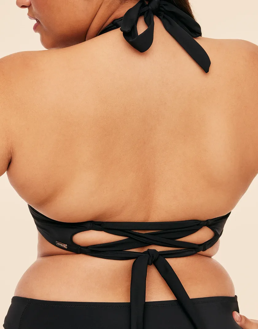 Bobbie Black 2 Lined swimwear bundle Model 4