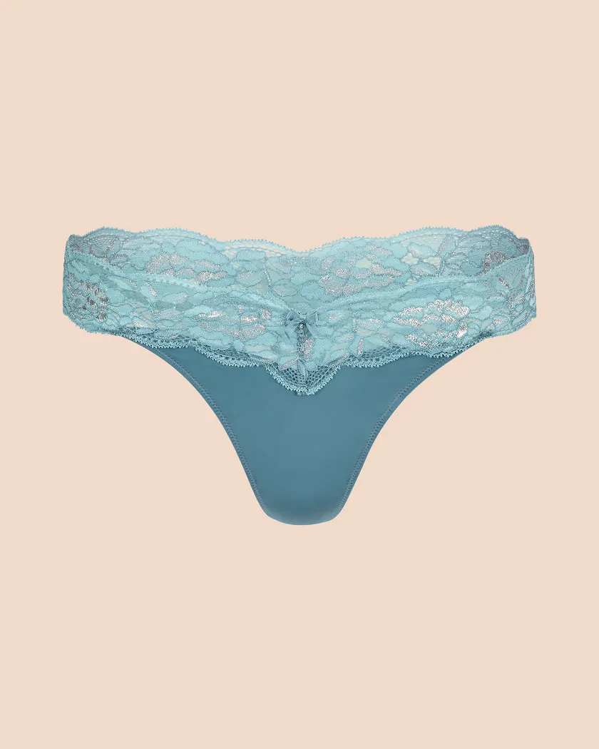 Paxton Thong Floral Blue panty bundle Still 2