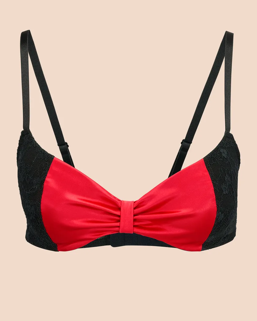 Eira Dark Red 2 Push Up bra bundle Still 5
