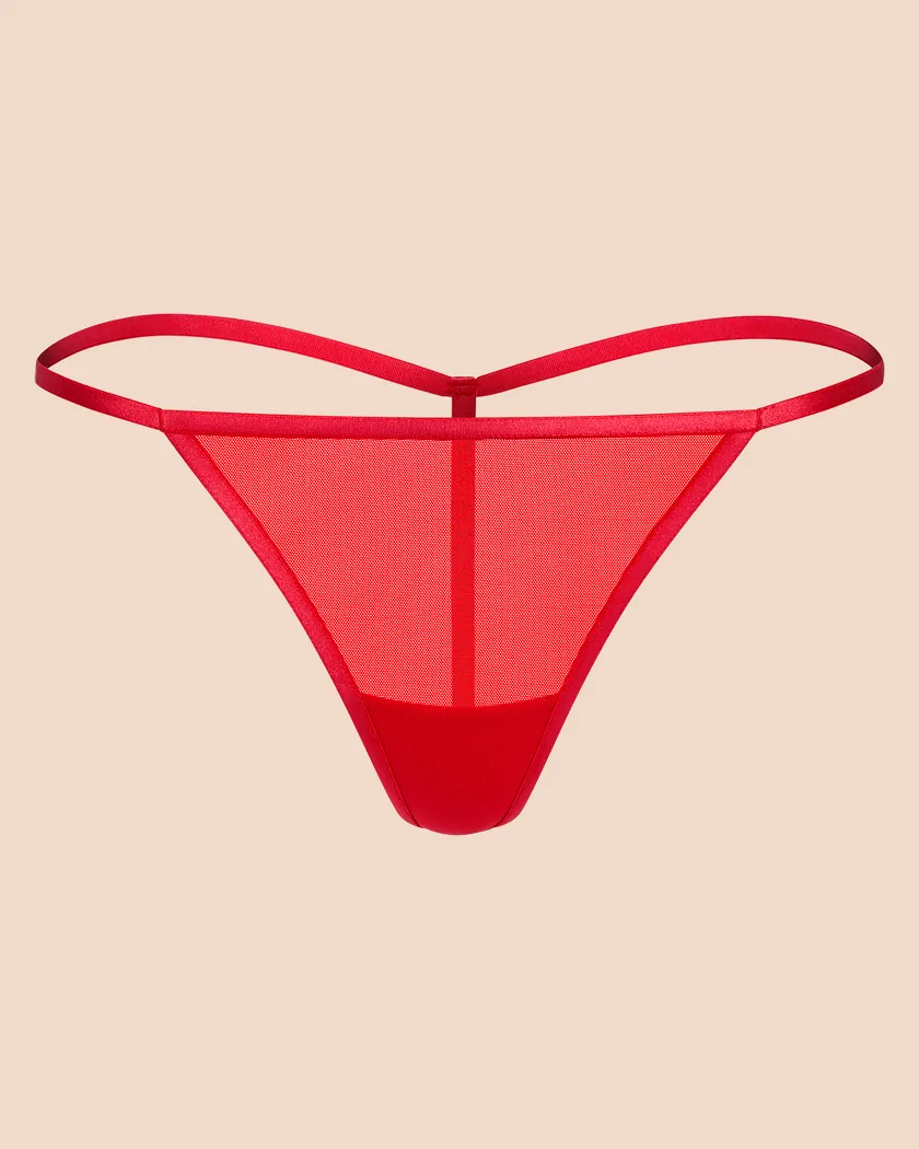 Fantasia G-String Dark Red panty bundle Still 1