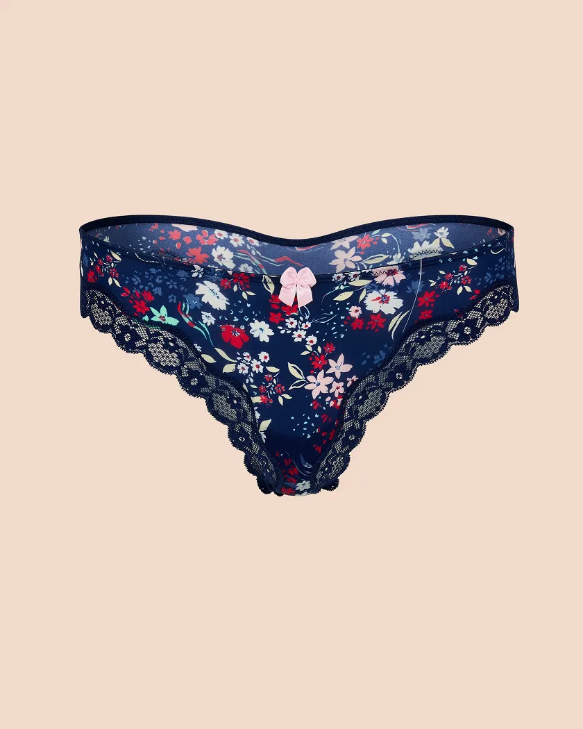 Nare Thong Floral Blue 9 panty bundle Still 1