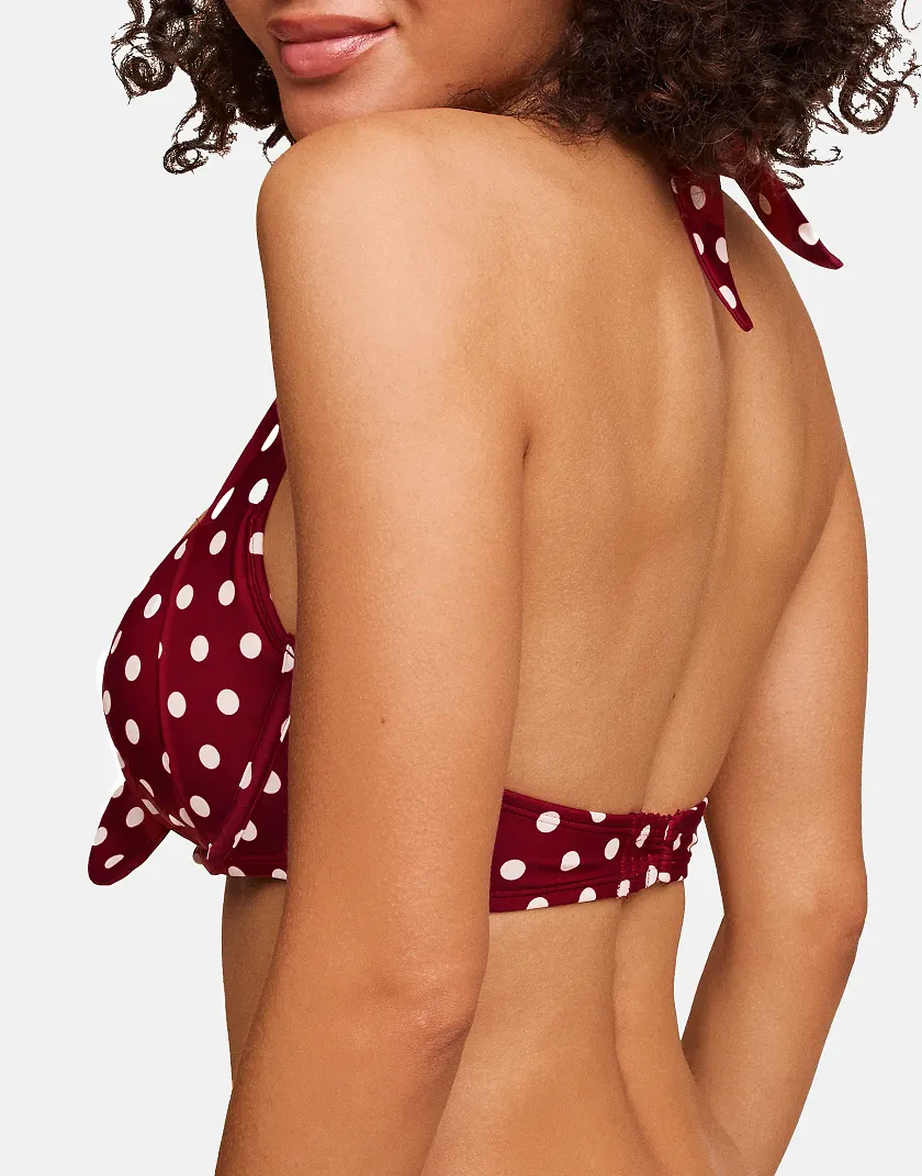 Shelby Dot Red 2 Contour swimwear bundle Model 3