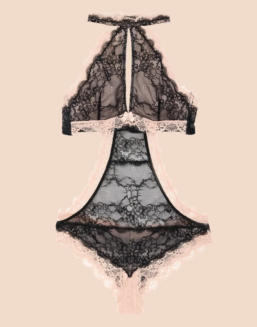 Brescia Black Unlined lingerie bundle Still 2