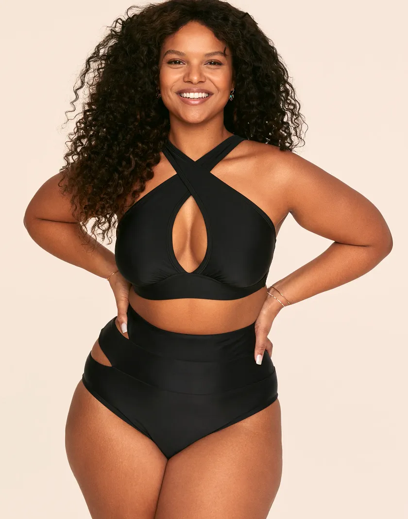 Demi Black swimwear bundle Model 4