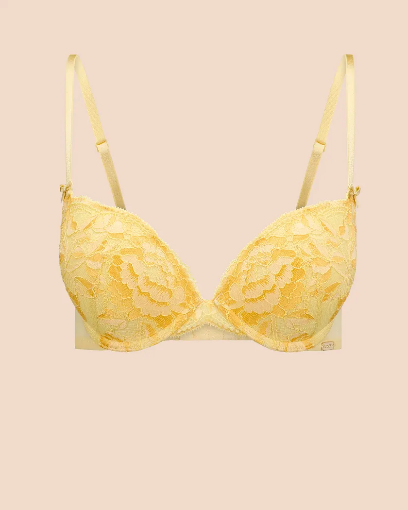 Jaya Light Yellow 2 Push Up bra bundle Still 3