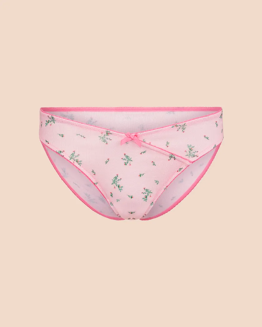Minah Bikini Floral Pink panty bundle Still 3