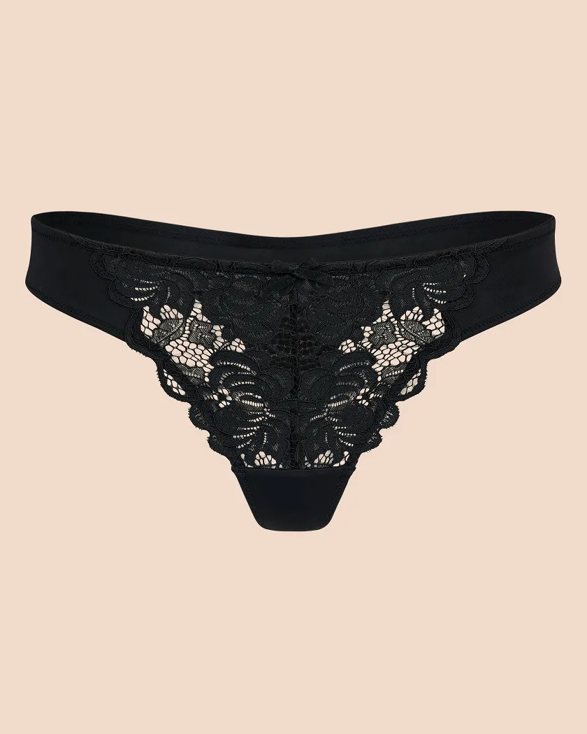 London Thong Black panty bundle Still 3