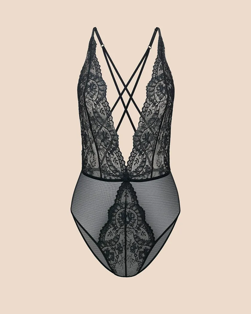 Talia Black Unlined lingerie bundle Still 3