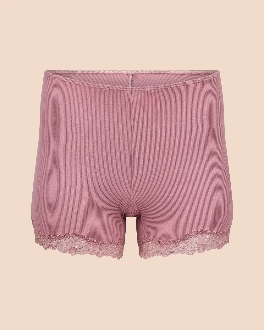 Rib Biker Short Medium Purple lounge bundle Still 2