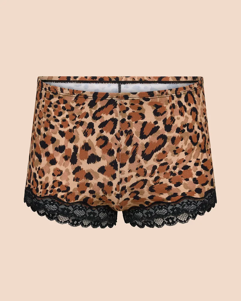 Jersey Short Animal Brown lounge bundle Still 2
