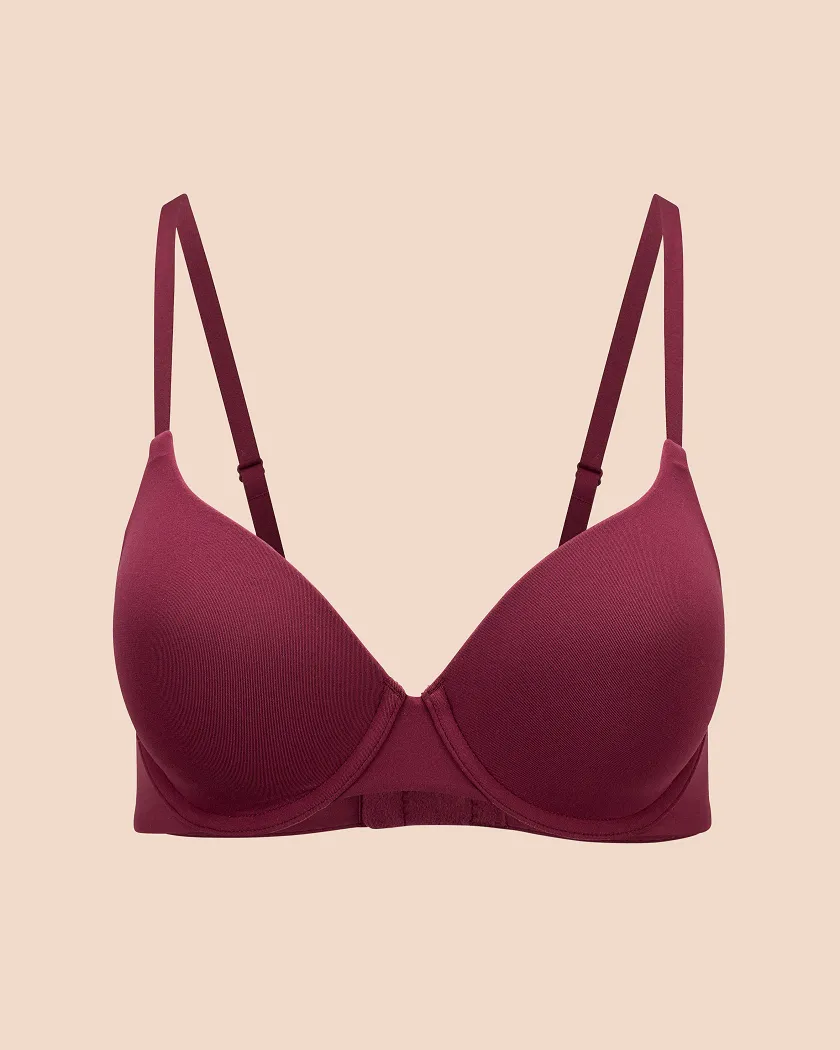 Janelle Dark Red Contour bra bundle Still 5