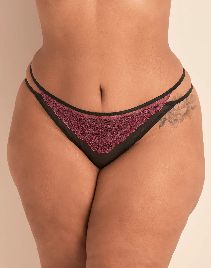 Serah Brazilian Black Plus panty bundle Model 5