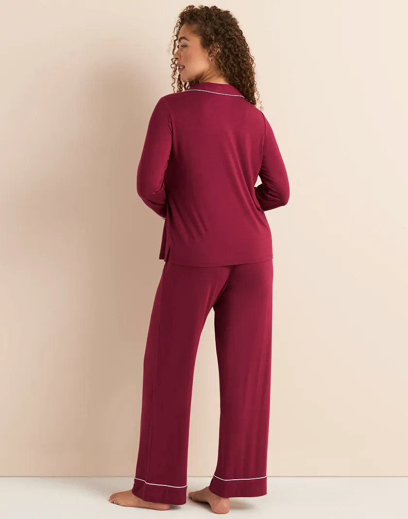 Matilda B1 Dark Red sleepwear bundle Model 6