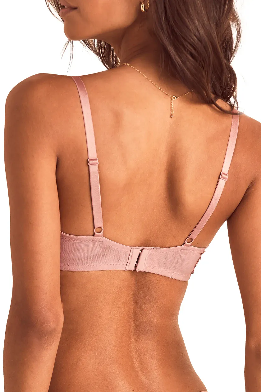 Sonja Medium Beige 2 Unlined bra bundle Model 3