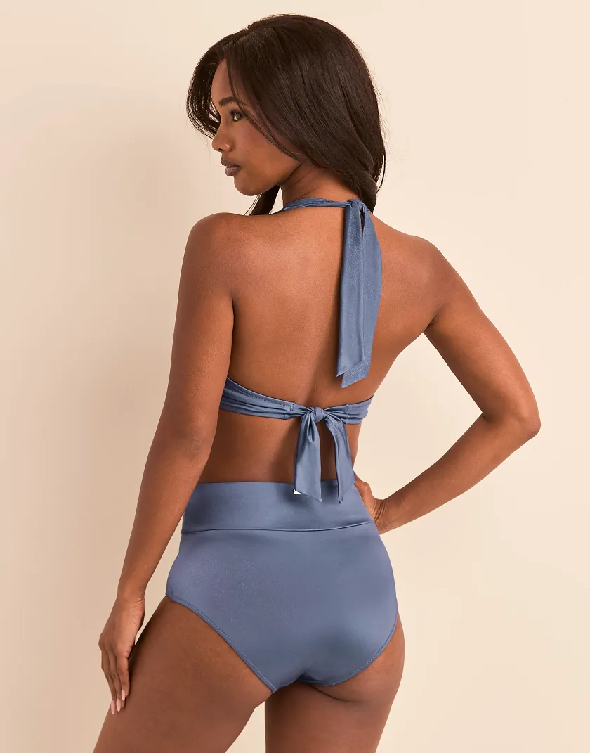 Marlena Medium Blue swimwear bundle Model 5