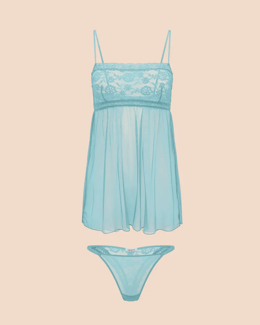 Collie Medium Blue Unlined lingerie bundle Still 3