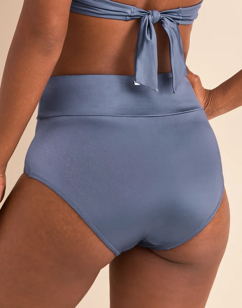Marlena Medium Blue swimwear bundle Model 2
