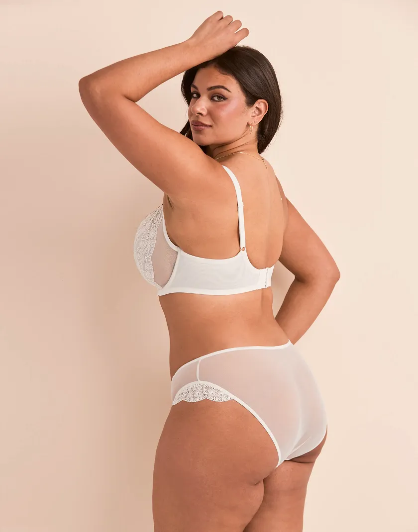 Elea White 2 Unlined bra bundle Model 9