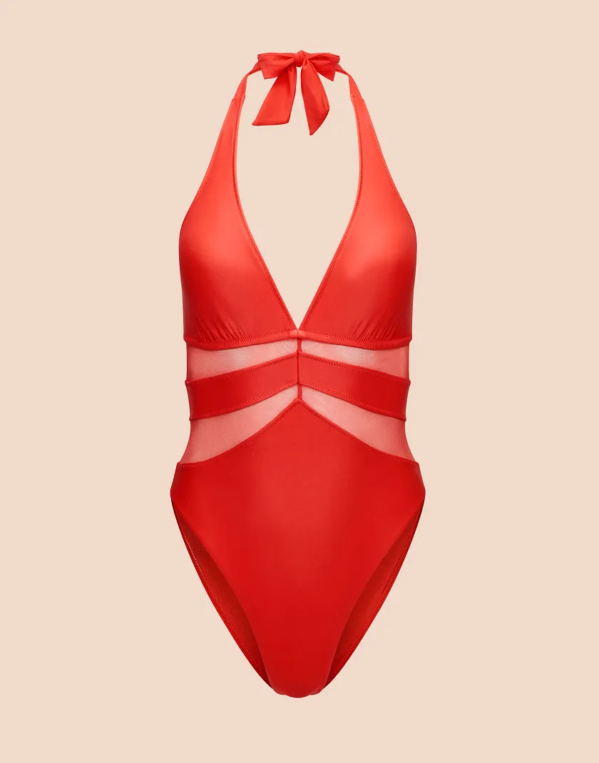 Rikki Dark Orange Contour swimwear bundle Still 5