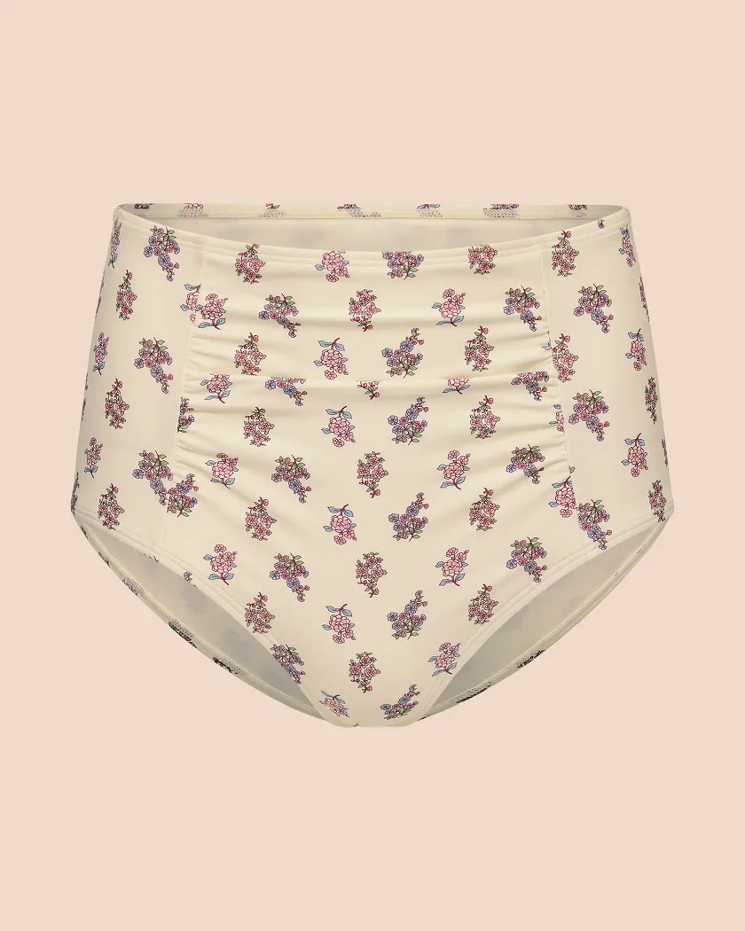 Shelbie B1 Floral Beige swimwear bundle Still 3