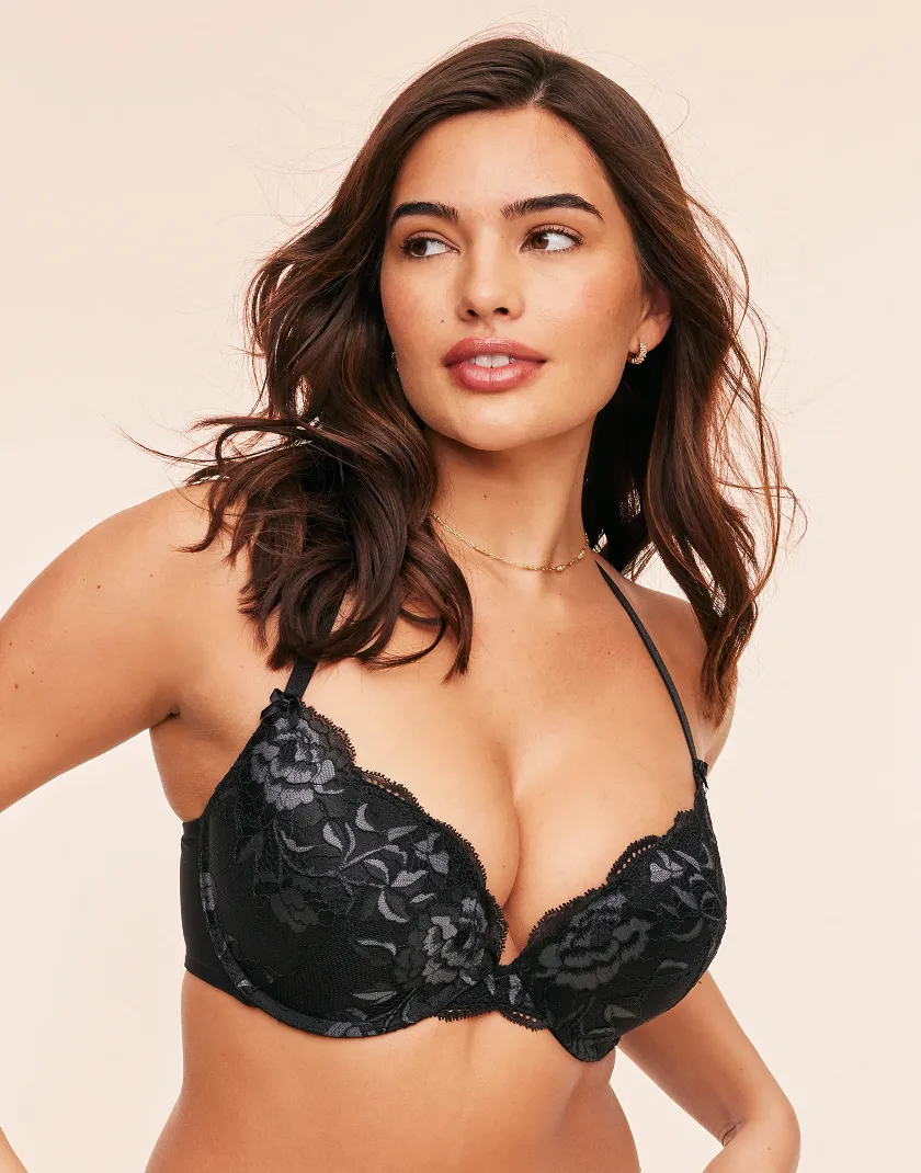 Jaya Black 2 Push Up bra bundle Model 4