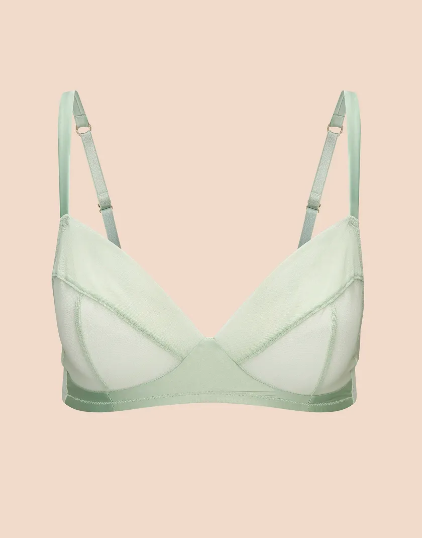 Tannessee Medium Green 2 Unlined bra bundle Still 3