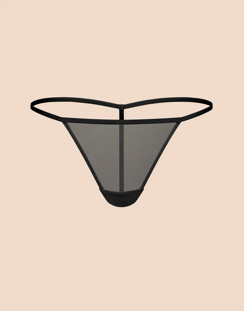 Eave G-String Black panty bundle Still 1