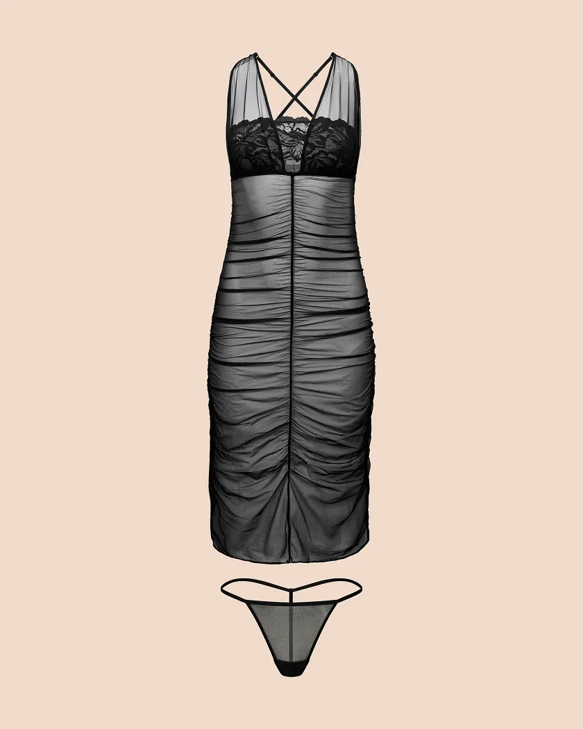Eave Black 2 Unlined lingerie bundle Still 3