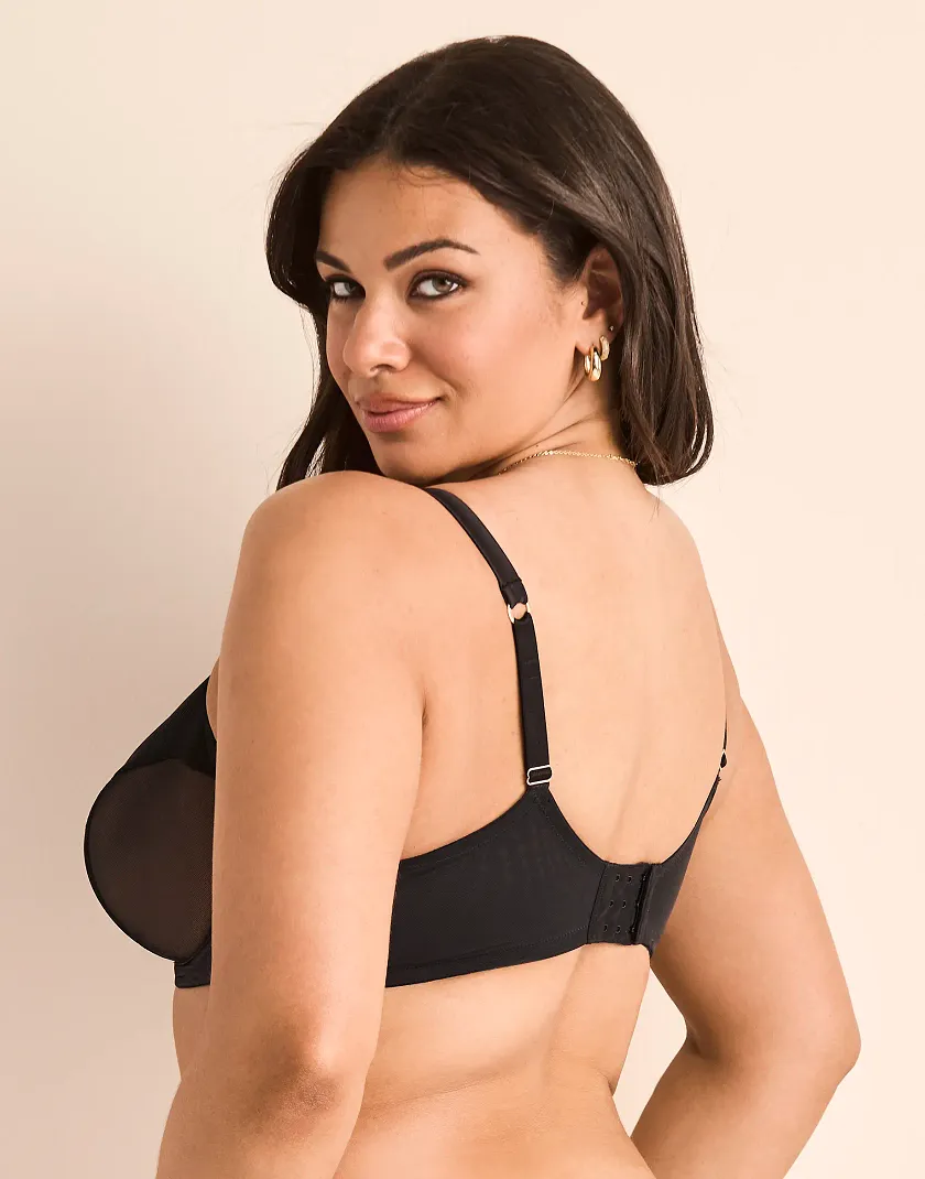 Brittani Black 2 Unlined bra bundle Model 4